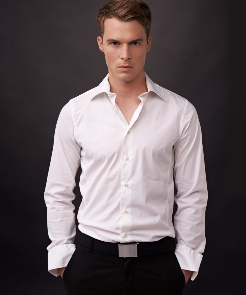 Mesmerized by you. Portrait of a handsome young man standing with his hands in his pockets